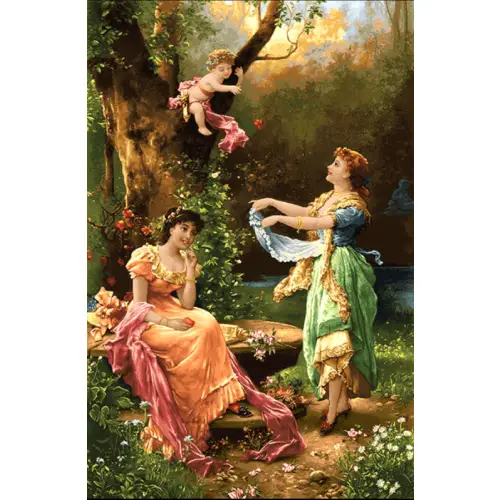 نخ و نقشه تابلو فرش فرانسوی طرح سیب چین کد 1609